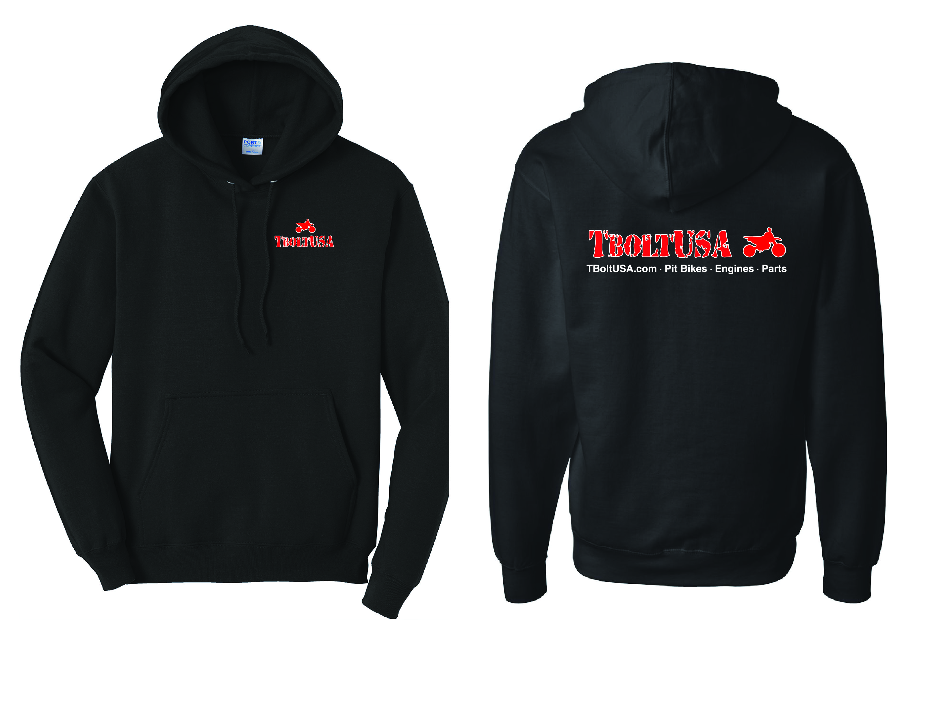 TBoltUSA Hoodie Pull Over XLarge TRC2028 Shirts Shirts Hats